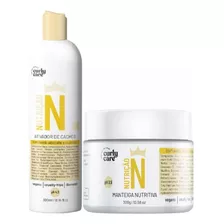 Creme Nutritivo Curly Care E Ativador De Cachos 2x300ml