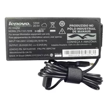 Fonte Carregador Lenovo 120w 20v 6a Pino Quadrado