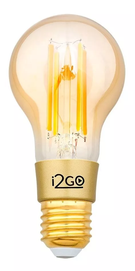 Lâmpada Inteligente Smart Lamp Vintage Wi-fi Led I2go Home