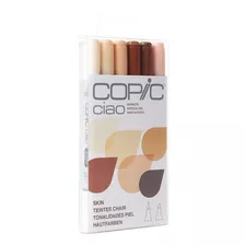Copic Ciao - Set 6 Marcadores Skin; Colores Piel