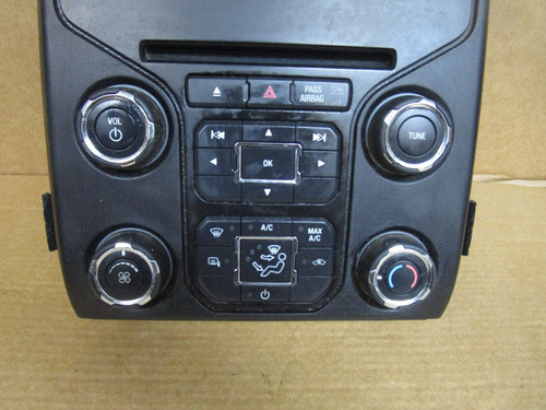 13 14 Ford F150 Radio Climate Control Panel Faceplate Da Tty Foto 3