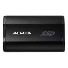 Unidad Ssd Usb-c|usb3.2 1tb Adata Sd810 Black Color Negro