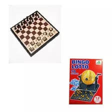 Juegos De Mesa (set De Bingo Y Ajedrez)