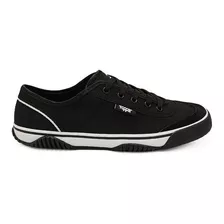 Tênis Topper New Casual V Masc Preto Branco Futsal Clássico