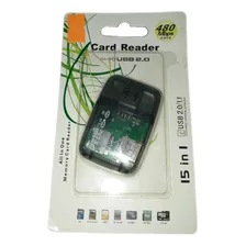 Memory Card Reader All In One 480 Mbps