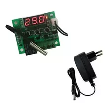 Kit 2 Termostato Digital W1209 + 2 Fonte 12v 