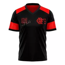 Camisa Flamengo Zico Retrô Braziline