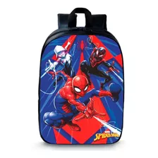 Mochila Homem Aranha Infantil Creche E Pré Escola Novidade