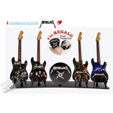 Instrumentos Guitarras Metallica Mini De Colección 