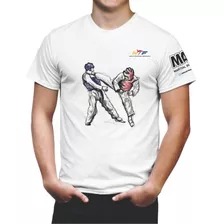 Remera Taekwondo Wtf