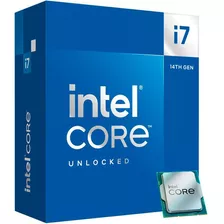 Procesador Gamer Intel Core I7-14700k Bx8071514700k De 20 Núcleos Y 5.6ghz De Frecuencia Con Gráfica Integrada