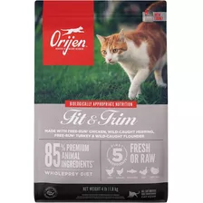 Alimento Orijen Fit & Trim Gatos Con Sobrepeso Bolsa 4 Lbs