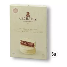 Alfajores Cachafaz De Chocolate Blanco X6u - Sweet Market