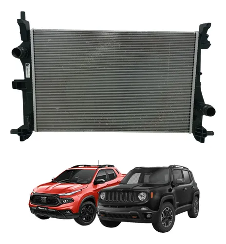 Radiador Agua Fiat Toro Renegade 1.8 Etorq Flex 16/20 Usado 7