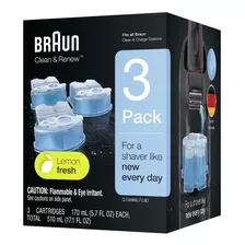 Cartuchos De Limpieza Braun, Compatible C/braun Clean&charge