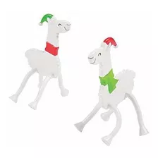 Fun Express Christmas Llama Bendables - Juguetes - 24 Piezas