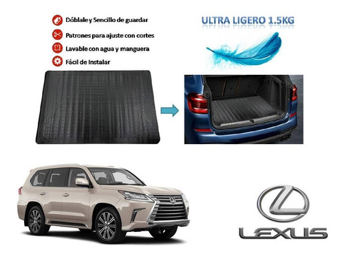 Tapete Cajuela Universal Ligero Lexus Lx 2022 A 2024 Foto 2
