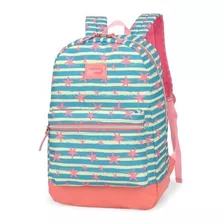 Mochila Escolar Up4you Rosa Larissa Manuela Luxcel Un Pm