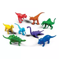 Dinossauros Brinquedo Infantil Kit C/ 8 Coleção Criança