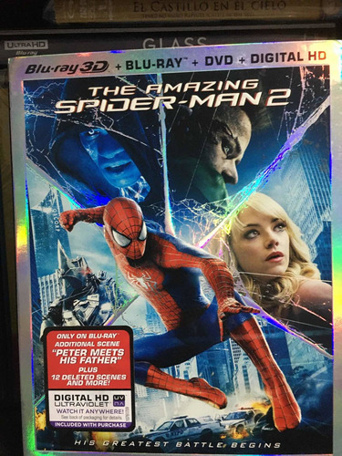 Blu-ray The Amazing Spiderman 2 3d