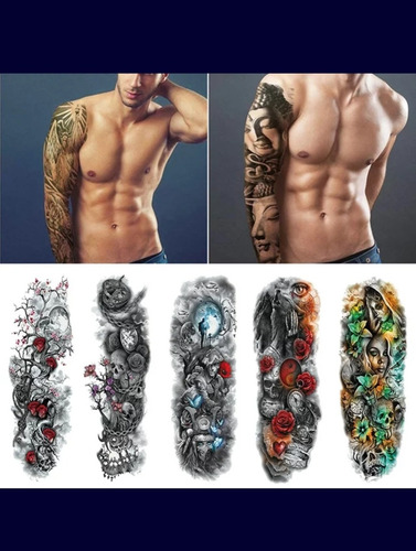Tatuajes Tattoo Temporales Para Brazo Tik Tok Y Más Calidad 