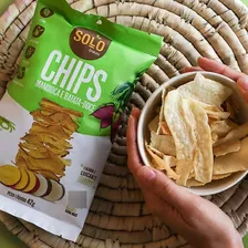 Chips Batata Doce E Mandioca Solo Snacks 42g