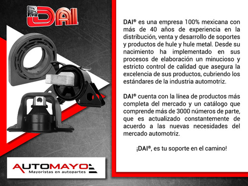 1-base Amortiguador Tra Izq O Der Dai Idea Fiat 06-12 Foto 3