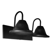 Aplique Campana De 2 Luces Moderno Vintage Apto Led - E27