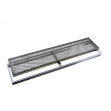 Grelha Ralo Linear Inox Perfurado 20x80 Cm