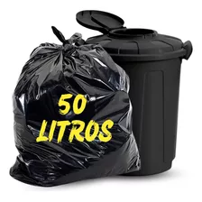 Saco De Lixo 50 Litros Reforçado Resistente Verdecasa 50 Unidades