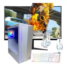 Pc Torre Computadora Gamer Amd - 16gb Ram + Combo + Monitor