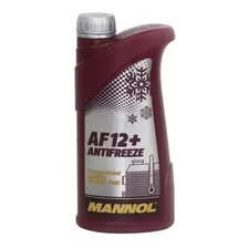 Refrigerante Mannol Antifreeze Af12 G12 1lt Rojo Germany