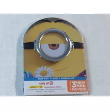 Pelicula Blu-ray Minions Metal Packagin Collector's Limited