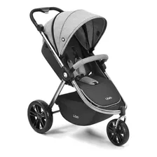 Carrinho De Bebê Três Rodas Jogger Sway Litet Cinza E Preto