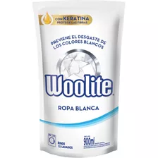 Jabón Líquido Woolite Extra Blanco Floral Antibacterial Repuesto 900 ml