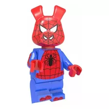 Boneco Blocos De Montar Spider Ham Aranha Aranhaverso