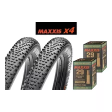 Pack Maxxis Rekon Race 29x2.25 Exo 2 Neumáticos + 2 Cámaras 