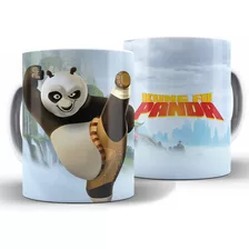 Caneca Kung Fu Panda Porcelana + Caixa Presente Promoção