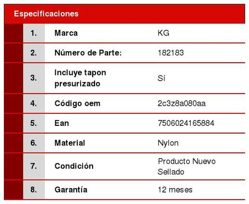 1 Deposito Anticongelante Kg Excursion 5.4l 00/05 Foto 2