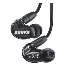 Fone De Ouvido Shure Se215 Preto In Ear