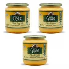 Kit Com 3 Pure Ghee Vegetal Natural Airon 175g