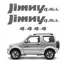 Par Adesivos Faixas Para Suzuki Jimny 4all 4x4 19056