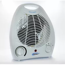 Aquecedor Elétrico 2 Temperaturas 2000w Termostato Enerblu Cor Branco