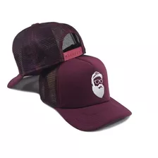 Boné Aba Curva Trucker Redinha Hype Liso Bordado Escolha Cor