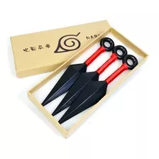 Set 3 Kunai Ninja De Naruto Plastico Colección Cosplay 13cm