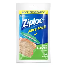 Ziploc Bolsa Para Llevar Chica 14 Unidades