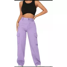 Pantalón Cargo De Mujer Juvenil