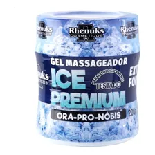 Gel Massageador Ice Premium Ora Pro Nobis Extra Forte Coluna Tipo De Embalagem Pote Fragrância Mentol