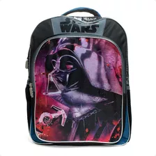 Mochila Ruz Niños Negro Star Wars Escolar Outlet 108927 Diseño De La Tela Liso