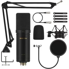 Micrófono De Conden R Xlr, Kit De Micrófono De Grabac...